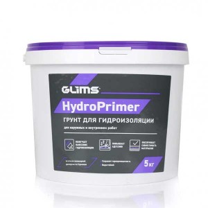 GLIMS HydroPrimer грунт для гидроизоляции, 5 л