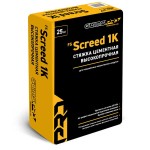 Стяжка пола высокопрочная GLIMS PRO FS Screed 1K, 25 кг