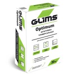 Шпатлевка цементная GLIMS Optimum, 20 кг