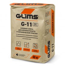Плиточный клей GLIMS G-11, 40 кг