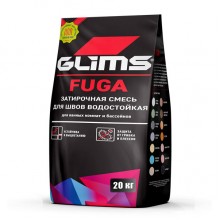 Затирка для швов GLIMS Fuga "Мышиный король" F003 (серая), 20 кг Затирка для швов GLIMS Fuga "Мышиный король" F003 (серая), 20 кг