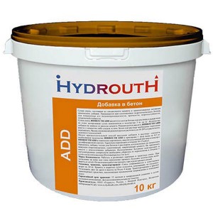 Гидроизоляционная добавка в бетон HYDROUTH ADD, 10 кг