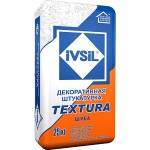 Декоративная штукатурка IVSIL TEXTURA Шуба, 25 кг