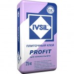 Клей для керамогранита IVSIL PROFIT, 25 кг