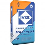 Плиточный клей толстослойный IVSIL MAXI PLUS, 25 кг