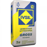 Фасадная цементная штукатурка IVSIL GROSS