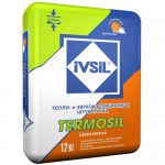 Теплоизоляционная фасадная штукатурка IVSIL TERMOSIL, 12 кг