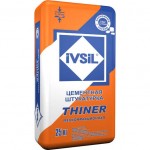 Фасадная штукатурка IVSIL THINER, 25 кг