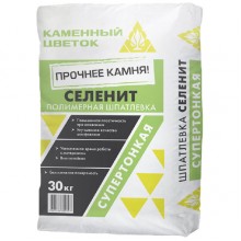 Шпатлевка полимерная Каменный цветок СЕЛЕНИТ, 30 кг