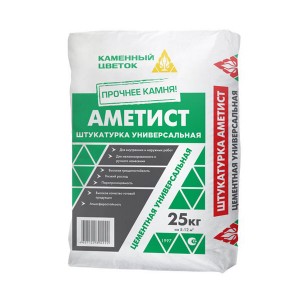 Штукатурка фасадная Каменный цветок АМЕТИСТ, 25 кг Штукатурка фасадная Каменный цветок АМЕТИСТ, 25 кг