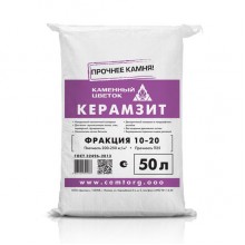 Керамзит в мешках фр. 10-20 мм, 50 л Керамзит в мешках фр. 10-20 мм, 50 л
