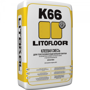 LitoFloor K66 Litokol - клей для плитки