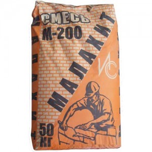 Монтажно-кладочная смесь М200 "Малахит", 50 кг