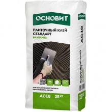Клей для плитки ОСНОВИТ Т-10 (AC10) БАЗПЛИКС Клей для плитки ОСНОВИТ Т-10 (AC10) БАЗПЛИКС