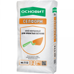 Клей для пенобетонных блоков ОСНОВИТ Т-112 СЕЛФОРМ (МС112), 40 кг
