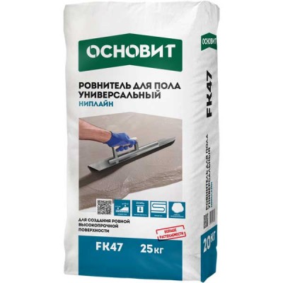 ОСНОВИТ НИПЛАЙН FC47 ровнитель для пола высокопрочный, 25 кг ОСНОВИТ НИПЛАЙН FC47 ровнитель для пола высокопрочный, 25 кг