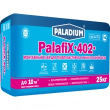 Клей для монтажа и армирования теплоизоляции PALADIUM PalafiX-402 Клей для монтажа и армирования теплоизоляции PALADIUM PalafiX-402