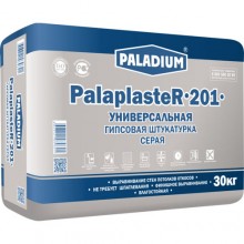 Гипсовая штукатурка с микрофиброй Paladium PalaPlaster-201 (Серая), 30 кг Гипсовая штукатурка с микрофиброй Paladium PalaPlaster-201 (Серая), 30 кг