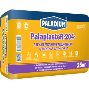 Paladium PalaplasteR-204 фасадная цементная штукатурка, 25 кг