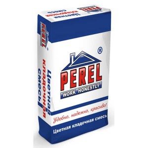 Цветная кладочная смесь Perel NL (0110 серый), 50кг