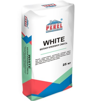 PEREL WHITE белый плиточный клей PEREL WHITE белый плиточный клей