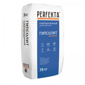 Клей монтажный для пазогребневых плит PERFEKTA (Перфекта) Гипсолит, 30 кг