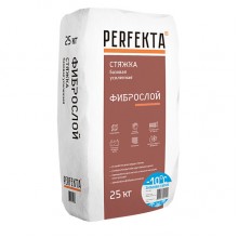 Стяжка пола Фиброслой Perfekta (Зимняя серия), 25 кг Стяжка пола Фиброслой Perfekta (Зимняя серия), 25 кг