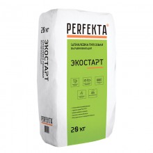 Шпатлевка Perfekta Экостарт гипсовая базовая, 20 кг Шпатлевка Perfekta Экостарт гипсовая базовая, 20 кг