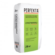 Шпатлевка гипсовая Perfekta Суперфиниш, 20 кг Шпатлевка гипсовая Perfekta Суперфиниш, 20 кг