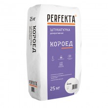 Штукатурка декоративная Perfekta Короед (белый), 25 кг