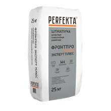 Штукатурка цементная Perfekta Фронтпро Эксперт Плюс, 25 кг