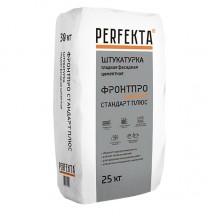 Штукатурка фасадная Perfekta Фронтпро Стандарт Плюс, 25 кг Штукатурка фасадная Perfekta Фронтпро Стандарт Плюс, 25 кг