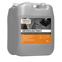 Пластификатор для бетона Perfekta Бетопластикc, 10 л Пластификатор для бетона Perfekta Бетопластикc, 10 л