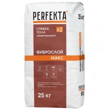 Стяжка пола Perfekta Фиброслой Макс, 25 кг