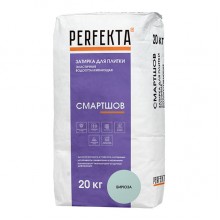 Затирка для швов Perfekta "СМАРТШОВ" (Бирюза), 20 кг Затирка для швов Perfekta "СМАРТШОВ" (Бирюза), 20 кг