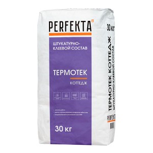 Штукатурно-клеевой состав Perfekta Термотек Коттедж, 30 кг