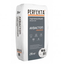 Гидроизоляция Perfekta Аквастоп W6, 20 кг