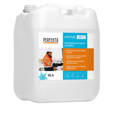Противоморозная добавка Perfekta Арктик (-25С) , 10 л Противоморозная добавка Perfekta Арктик (-25С) , 10 л