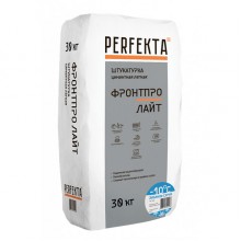 Штукатурка фасадная Perfekta Фронтпро Лайт (Зимняя серия), 30 кг