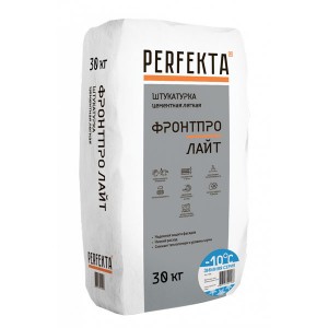 Штукатурка фасадная Perfekta Фронтпро Лайт (Зимняя серия), 30 кг