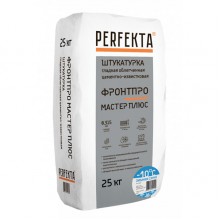 Штукатурка Perfekta Фронтпро Мастер Плюс (Зимняя серия), 25 кг Штукатурка Perfekta Фронтпро Мастер Плюс (Зимняя серия), 25 кг