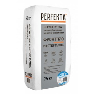 Штукатурка Perfekta Фронтпро Мастер Плюс (Зимняя серия), 25 кг