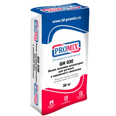 Promix GH-031 - белая гипсовая штукатурка Promix GH-031 - белая гипсовая штукатурка