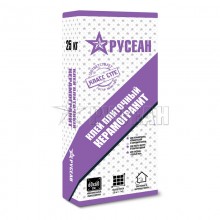 Плиточный клей РУСЕАН "Керамогранит", 25 кг