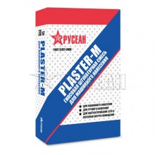 Штукатурка гипсовая Русеан PLASTER-М, 30 кг Штукатурка гипсовая Русеан PLASTER-М, 30 кг