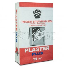 Штукатурка гипсовая Русеан PLASTER ПЛЮС, 30 кг Штукатурка гипсовая Русеан PLASTER ПЛЮС, 30 кг