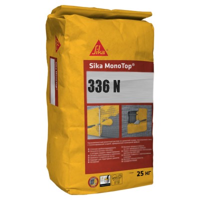 Sika MonoTop 336 N ремонтная смесь, 25 кг Sika MonoTop 336 N ремонтная смесь, 25 кг