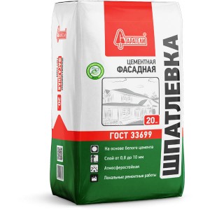 Шпатлевка Старатели Фасадная, 20 кг