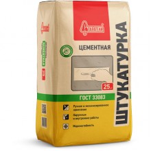 Фасадная штукатурка Старатели "Цементная", 25 кг