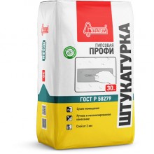 Штукатурка гипсовая Старатели Профи, 30 кг Штукатурка гипсовая Старатели Профи, 30 кг